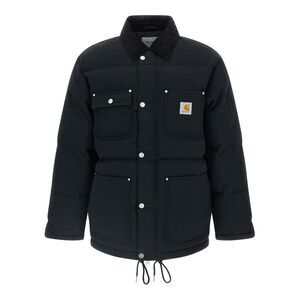 Carhartt Wip Black Nylon Shell Men's Jacket
